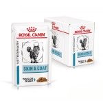 ROYAL CANIN Skin & Coat, dieta veterinara pisici, afectiuni dermatologice, 85 g (Diete Veterinare - Pisici)