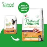 Hrana Uscata Caini, Natural Trainer, Sensitive No Gluten Medium-Maxi Adult, Rata, 3 kg (Hrana Uscata - Caini)