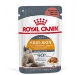 Royal Canin Hair & Skin Care Adult hrana umeda pisica, piele/ blana sanatoase (in sos), 12x85 g