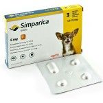 Simparica Caini 5 mg (1.3 - 2.5 kg), 1 tableta (PRESCRIPTIE NECESARA)