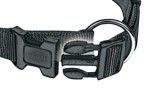 Zgarda Chinga Clasic Reglabil 40-65 cm/25 mm Negru 14231