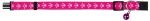 Zgarda Chinga Elastica cu Clopotel Motiv 4202 - roz