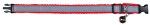 Zgarda Gri Reflectorizant cu Clopotel 4145 - roz