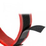 Zgarda K9 nylon cu maner, 50 mm, rosu