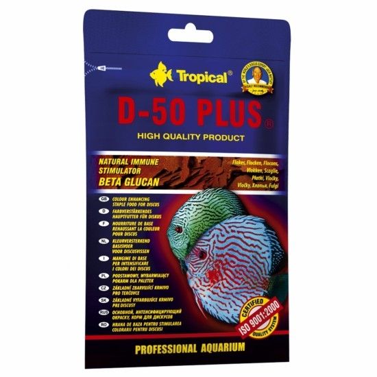 D-50 PLUS, Tropical Fish, 12 g ciclide/