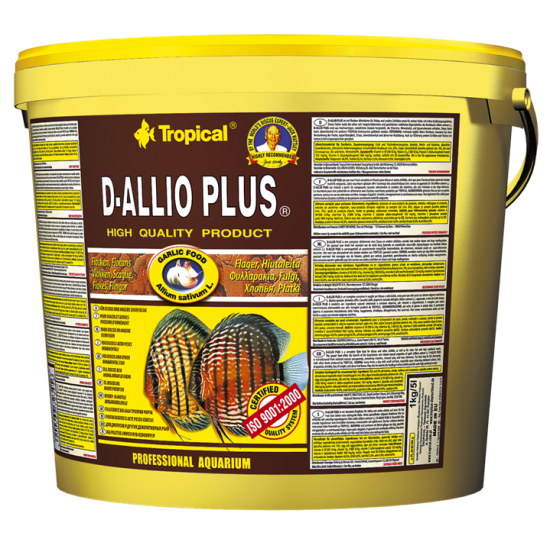 D-ALLIO Plus, Tropical Fish, Granulat 10 L/ 6 Kg