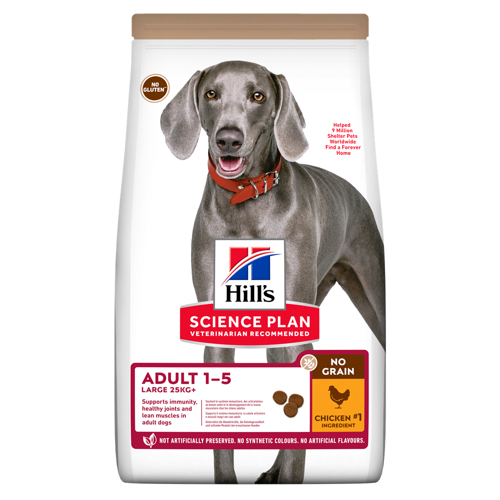 Hill\'s SP Canine Adult No Grain Large Breed Chicken, 14 kg