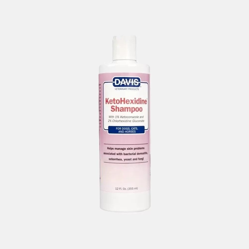 Sampon cu ketoconazol si clorhexidina, Davis Ketohexidine Shampoo, 355 ml