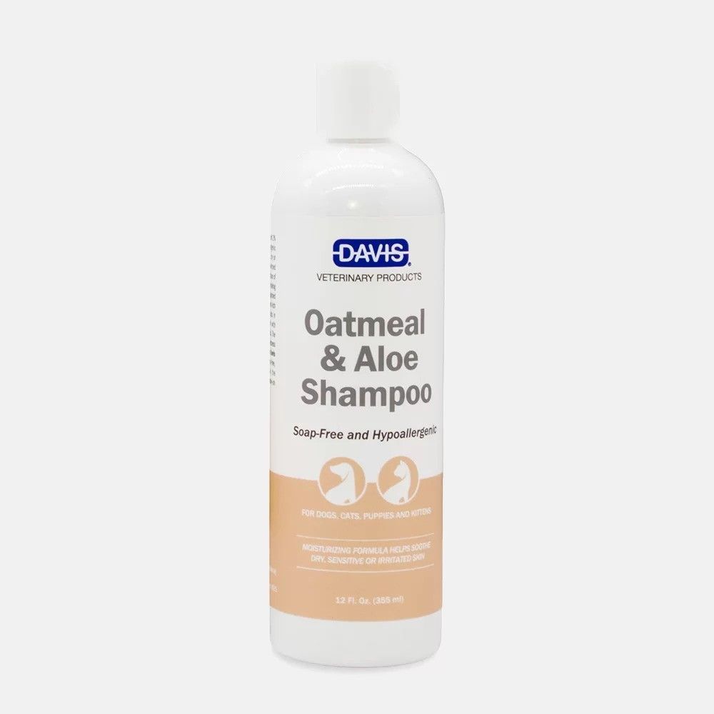 Sampon cu ovaz coloidal si aloe, Davis, 355 ml