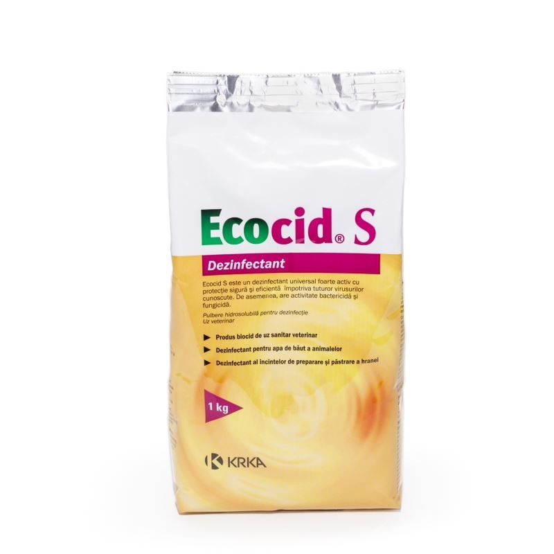 Dezinfectant Universal Ecocid S, 1 kg Adapost