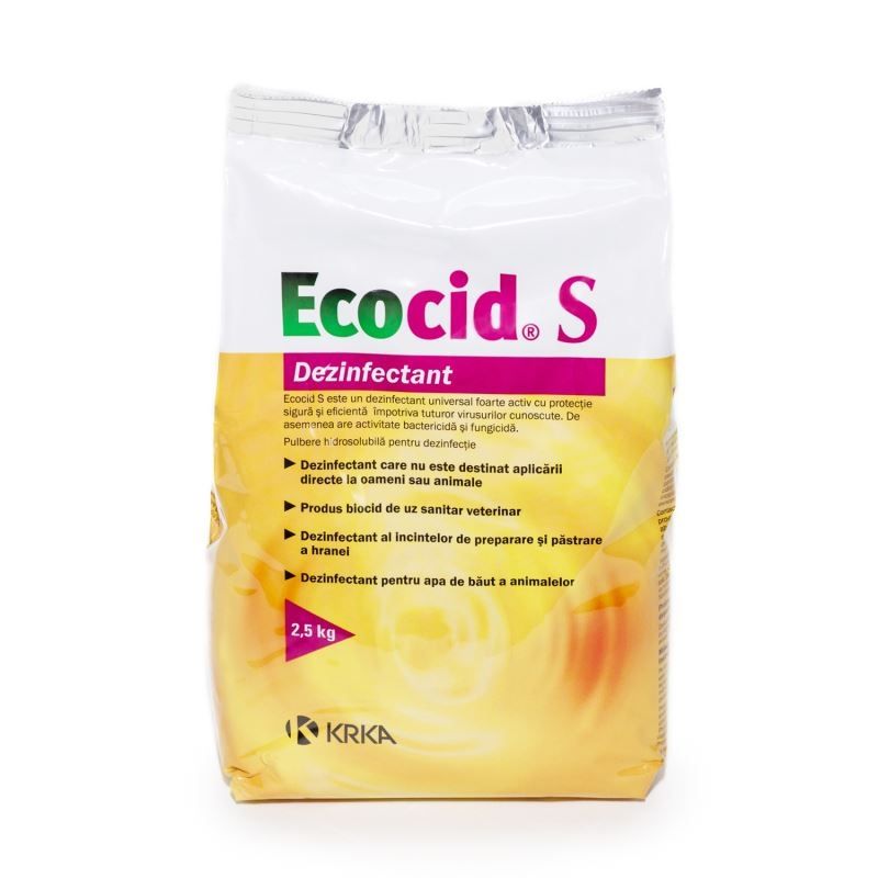 Dezinfectant Universal Ecocid S, 2.5 kg 2.5 imagine 2022