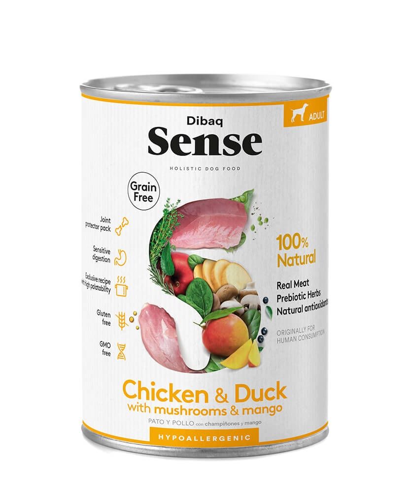 Dibaq Sense Chicken & Duck, Adult, 380 g 380 imagine 2022