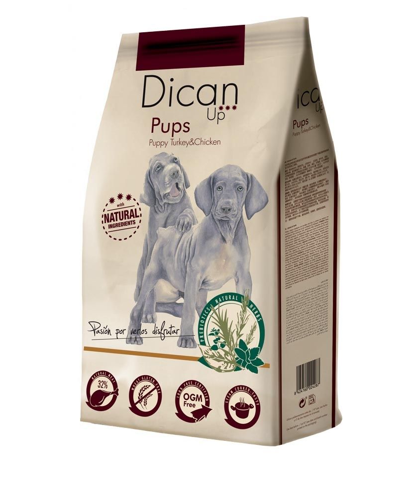 Dibaq Premium Dican Up Pups, Turkey & Chicken, 14 Kg