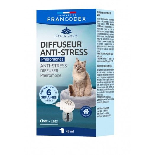 Francodex, Difuzor Antistres Cat, 48 ml antistres imagine 2022