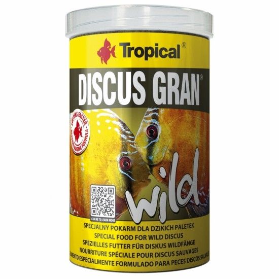 Discus Gran Wild, Tropical Fish, 250 Ml/ 110 G