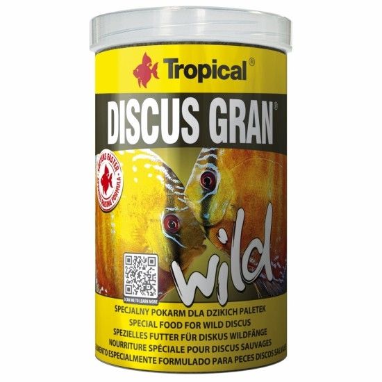 Discus Gran Wild, Tropical Fish, 1000 ml/ 440 g