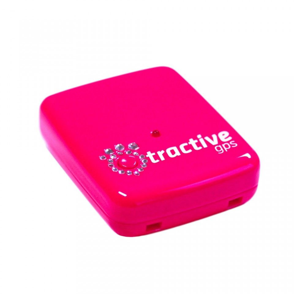 Dispozitiv Localizare GPS Cu Cristale Swarovski, Tractive TRAPI1