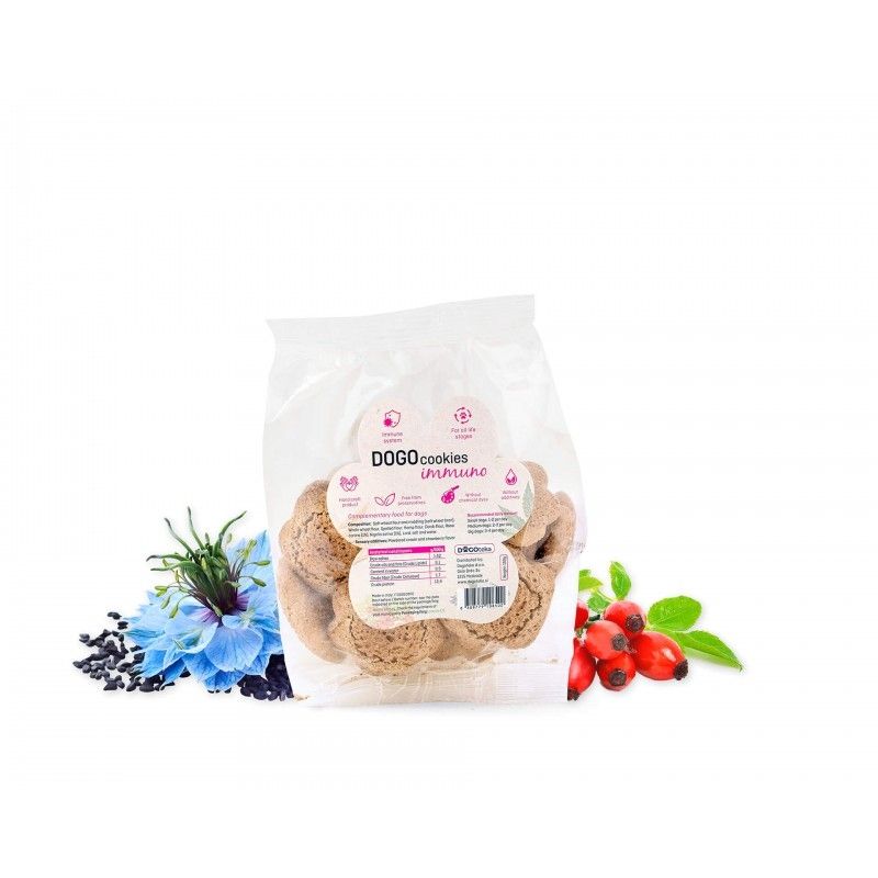 DOGOTEKA DOGO COOKIES IMUNO 150 g, caini