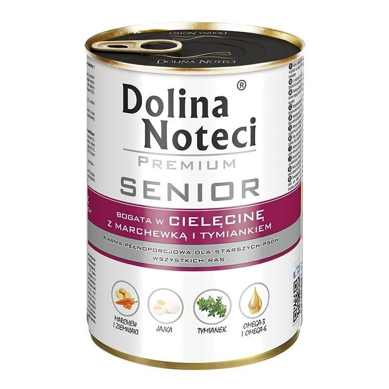 Dolina Noteci Senior Vitel Si Morcov, 400 G