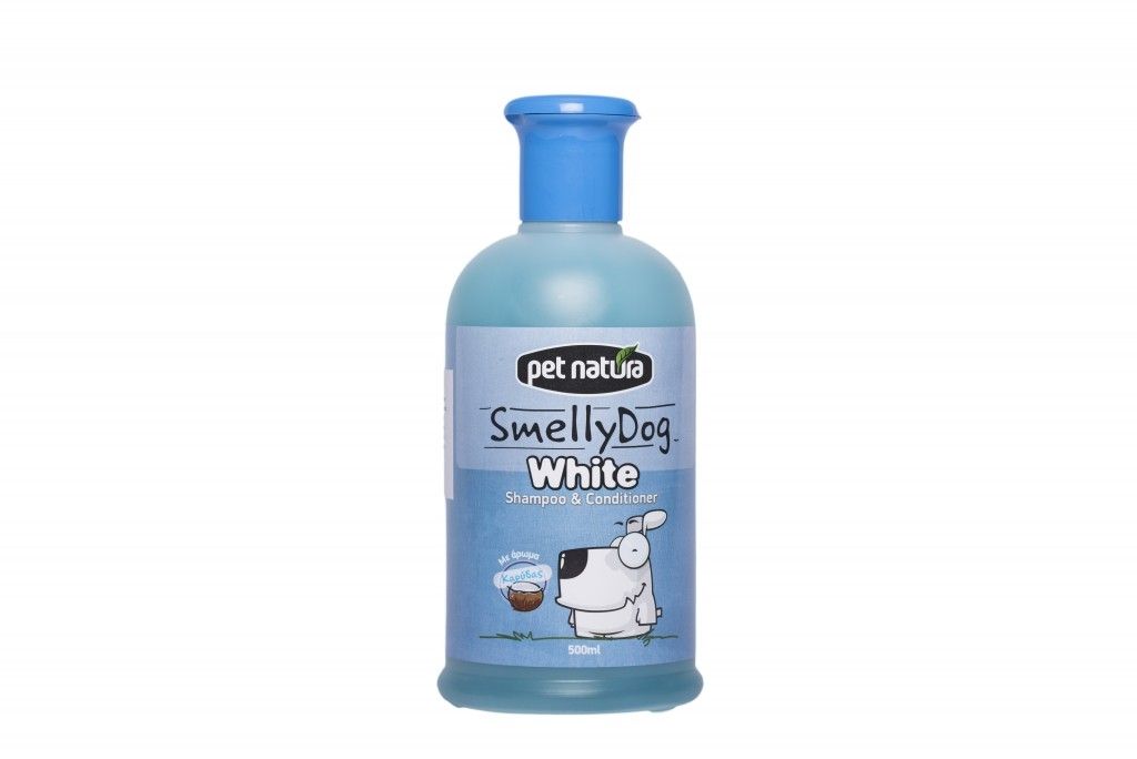 Sampon Smelly Dog Plus Balsam White, 500 Ml