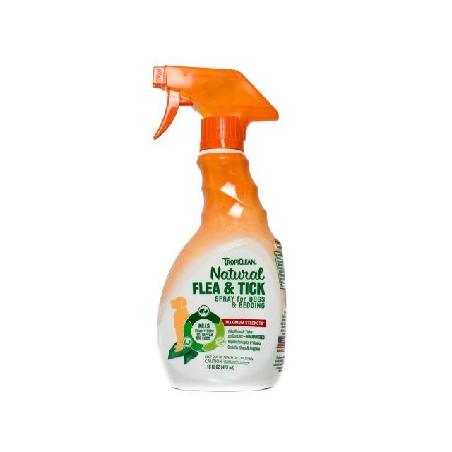 Spray natural antiparazitar, Tropiclean Flea & Tick, 473ml 473ml imagine 2022