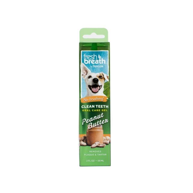 Tropiclean Fresh Breath Oral Care Gel Peanut Butter, 59 ml Breath