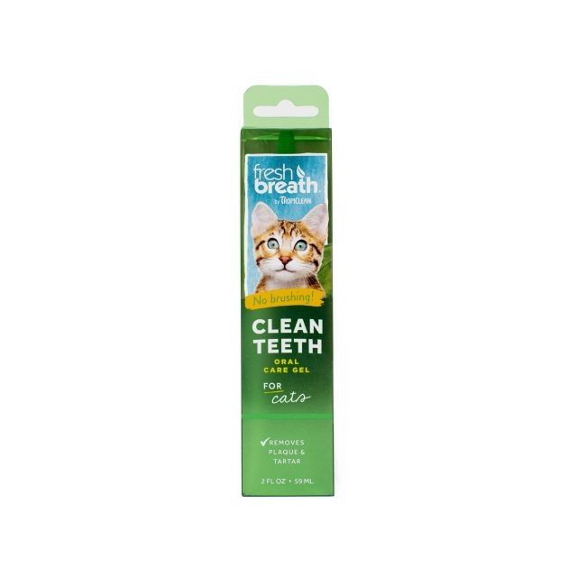 Gel Fara Periaj Pentru Pisici, TROPICLEAN FRESH BREATH GEL FOR CATS, 59 Ml