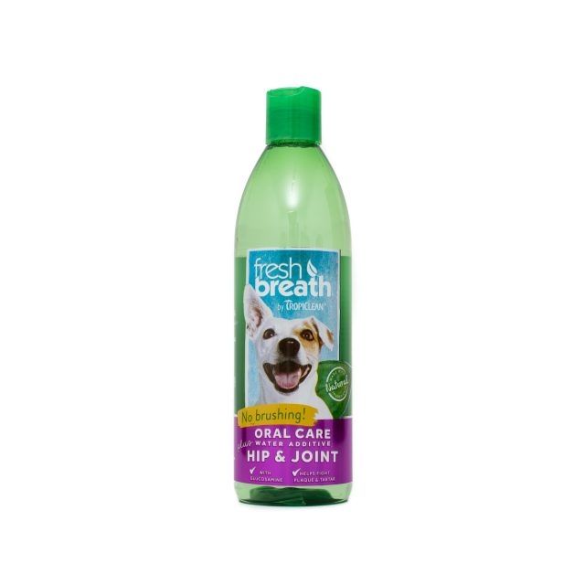 Tropiclean Fresh Breath Water Additive Plus Hip & Joint, 473 ml 473