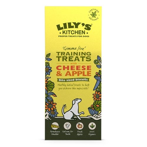Lily\'s Kitchen Cheese & Apple Training Dog Treats 100g