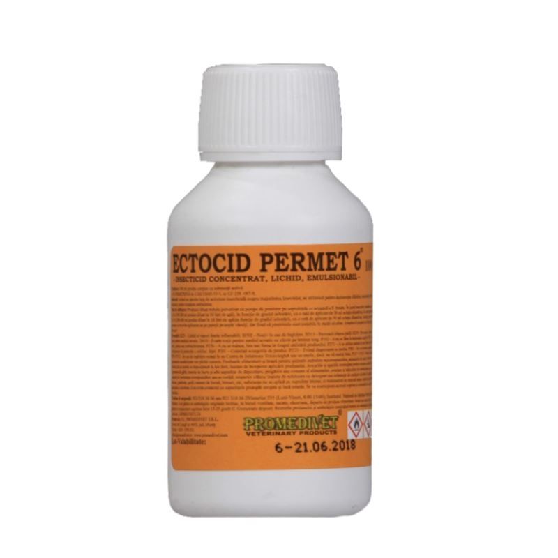 Ectocid Permet 6, 100 ml 100 imagine 2022