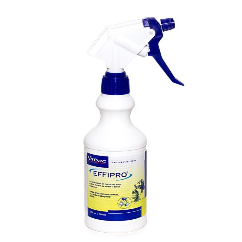 Effipro Spray antiparazitar pentru caini si pisici 500 ml 500