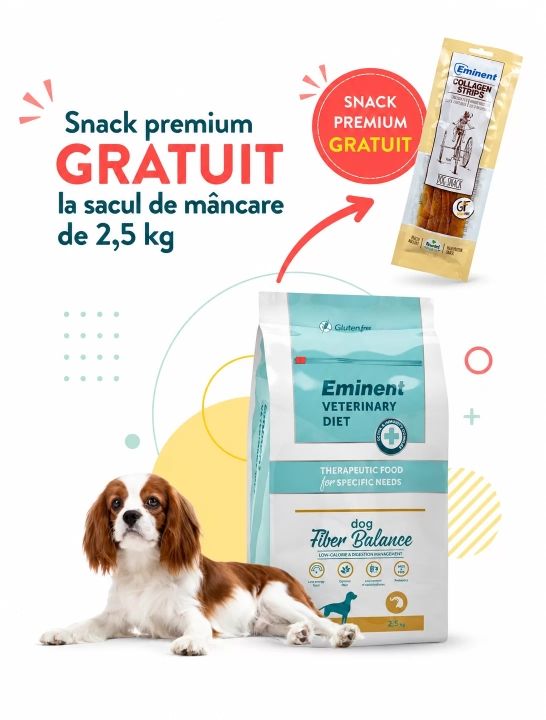 Dieta veterinara caini, Eminent Veterinary Diet Dog, Fiber Balance, 2.5 kg