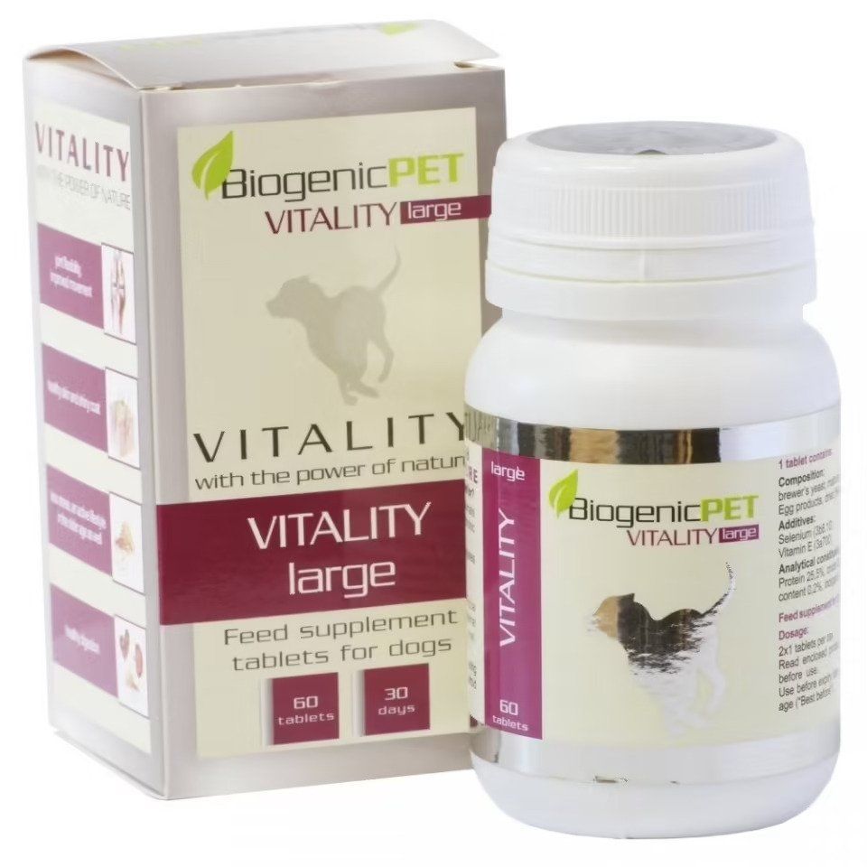 BiogenicPET Vitality Large, 60 comprimate