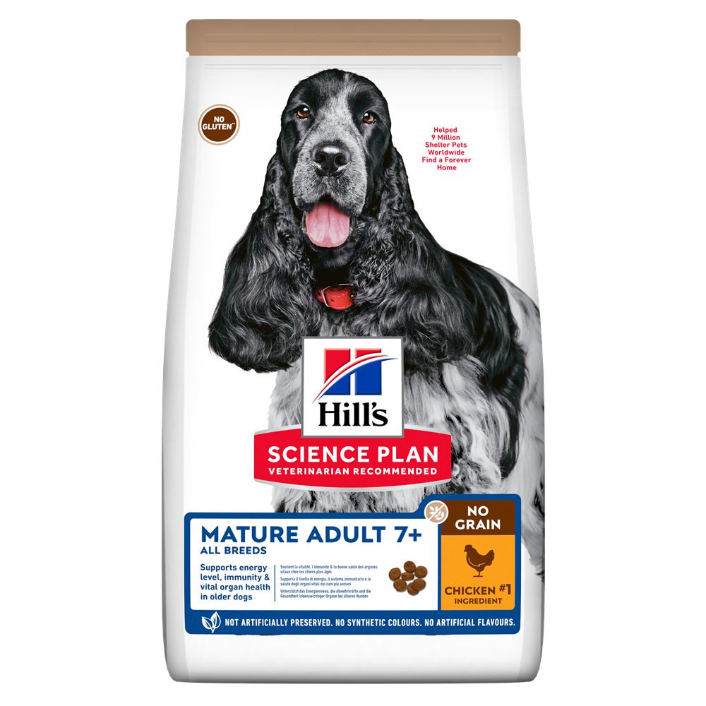 Hill\'s Science Plan Canine Mature No Grain Chicken, 2.5 kg