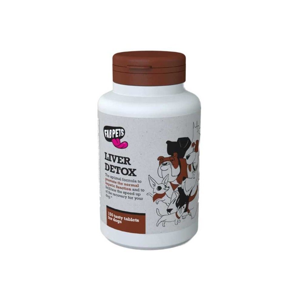 Fab Pets Liver Detox, 150 Tablete