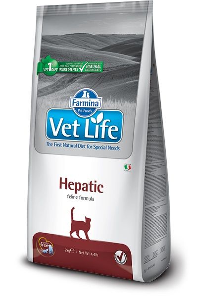 Vet Life Cat Hepatic, 2 Kg