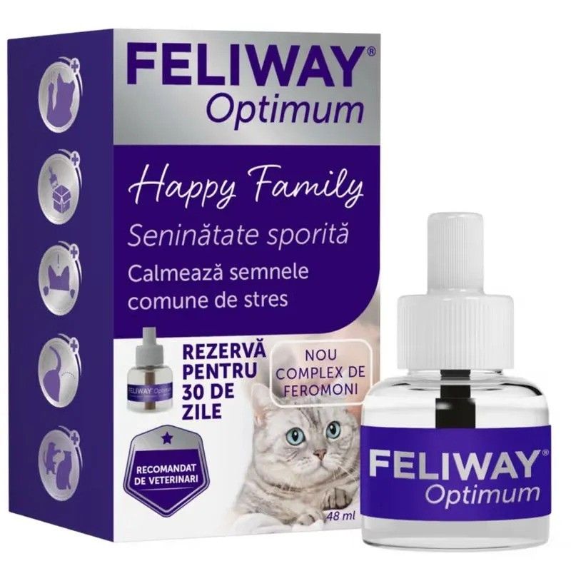 Feliway Optimum, Rezerva 48 ml
