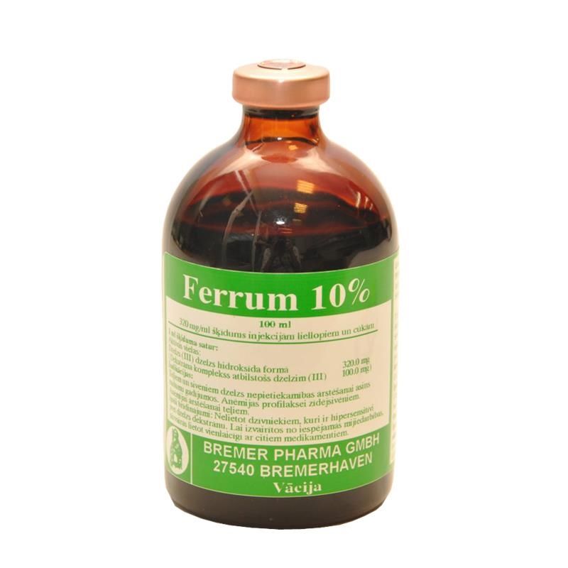 Ferrum 10 % + B12 100 ml