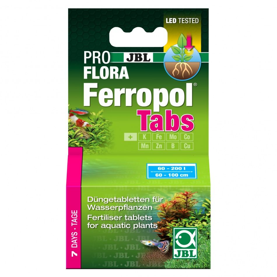 Fertilizant pastile JBL Pro Flora Ferrotabs 30 tabl. Pentru 750 l Fertilizare de baza 2023-09-29 3