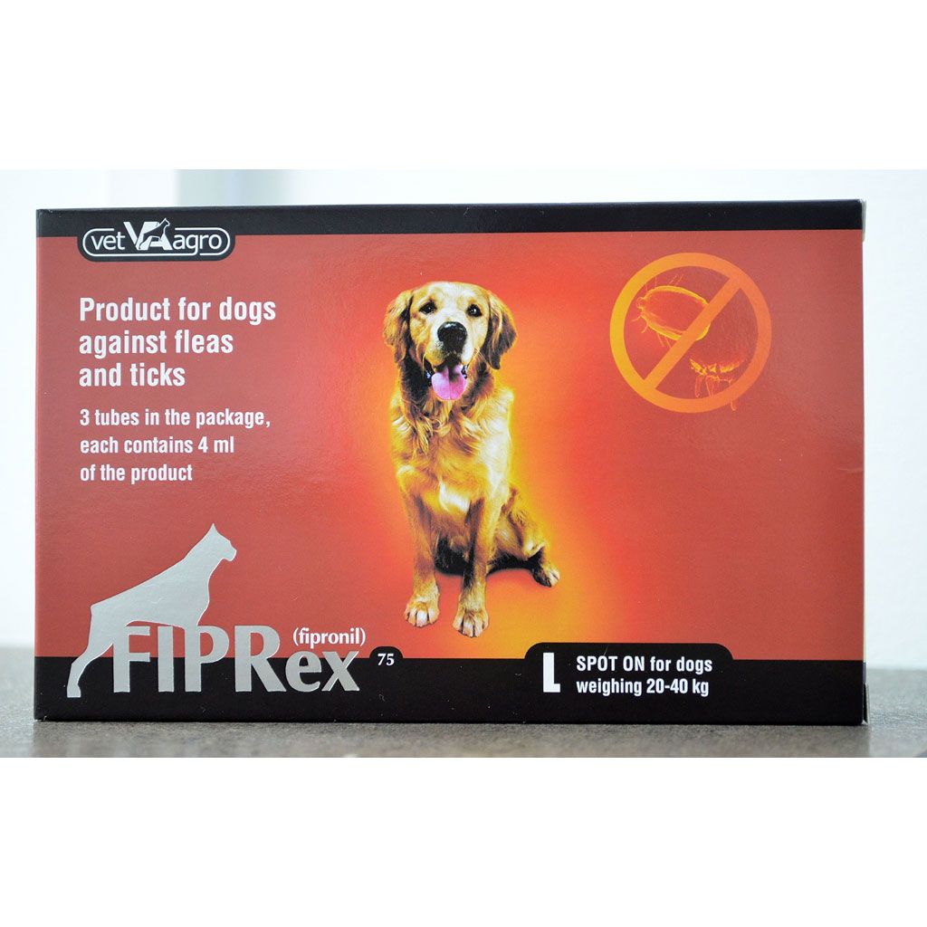 Fiprex 75 L 3 pipete