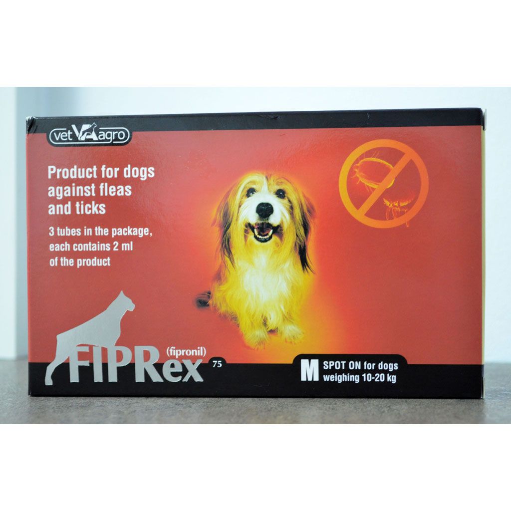 Fiprex 75 M 3 pipete