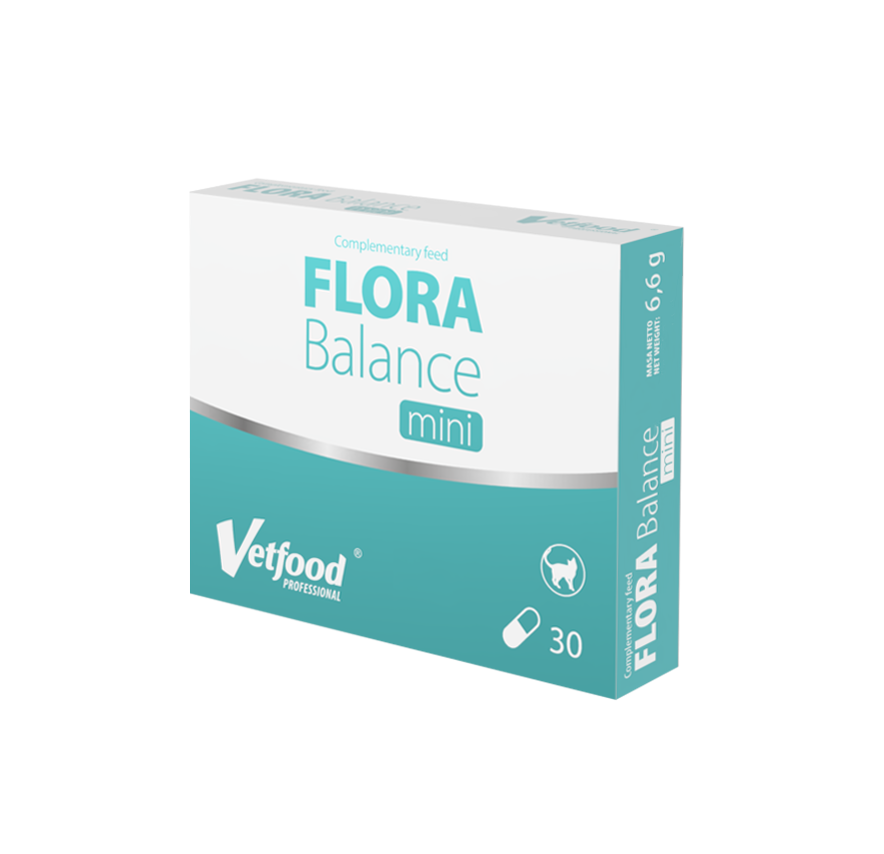 VetFood Flora Balance Mini, 30 capsule