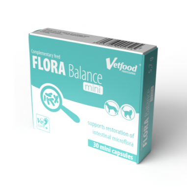 VetFood Flora Balance Mini, 30 Capsule