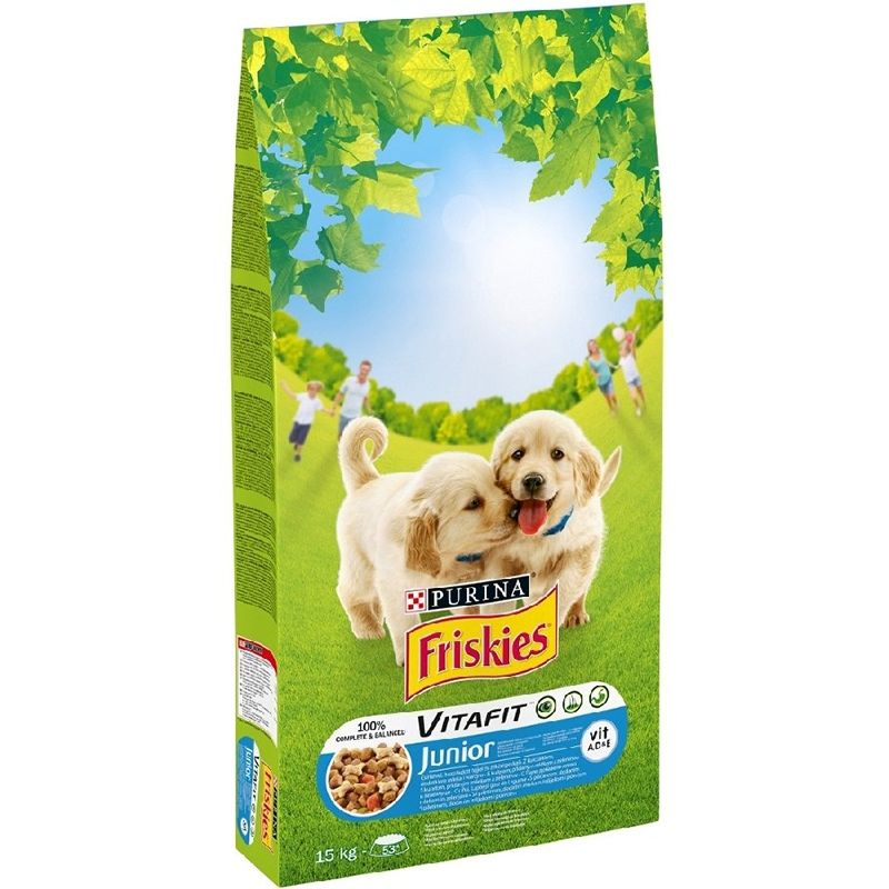 Friskies Dog Junior, 15 kg Caini