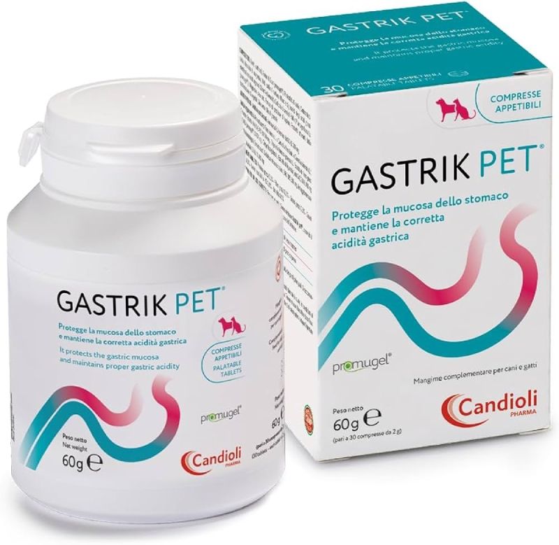 GASTRIK PET, supliment nutritiv pentru caini si pisici, 30 comprimate