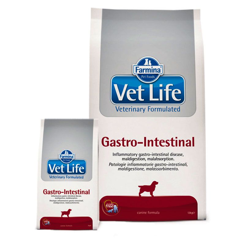 Vet Life Dog Gastro-Intestinal, 2 kg Câini