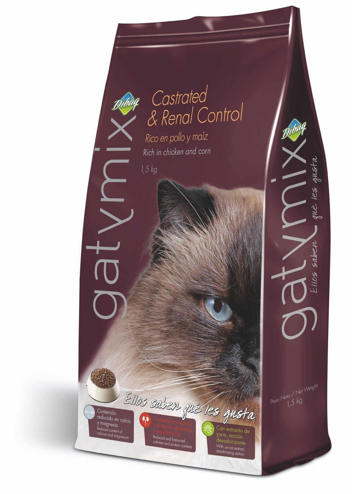 Dibaq Economic Gatymix, Castrated & Renal Control, 1.5 kg