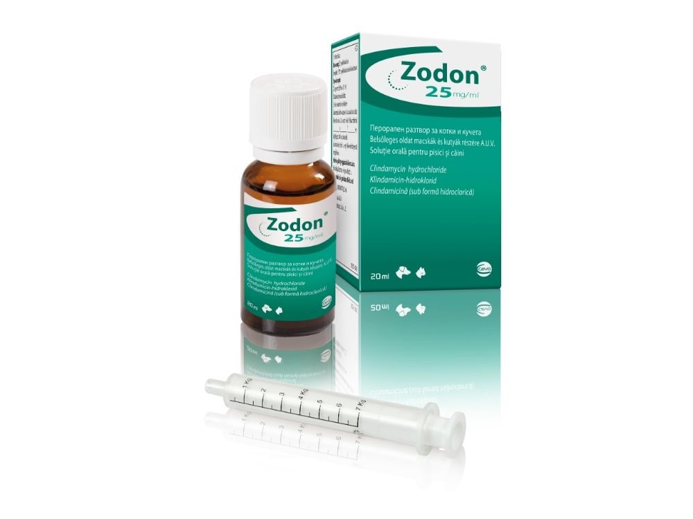 Zodon 25 mg/ ml, 20 ml solutie orala: 102,98 lei - PetMart PetShop
