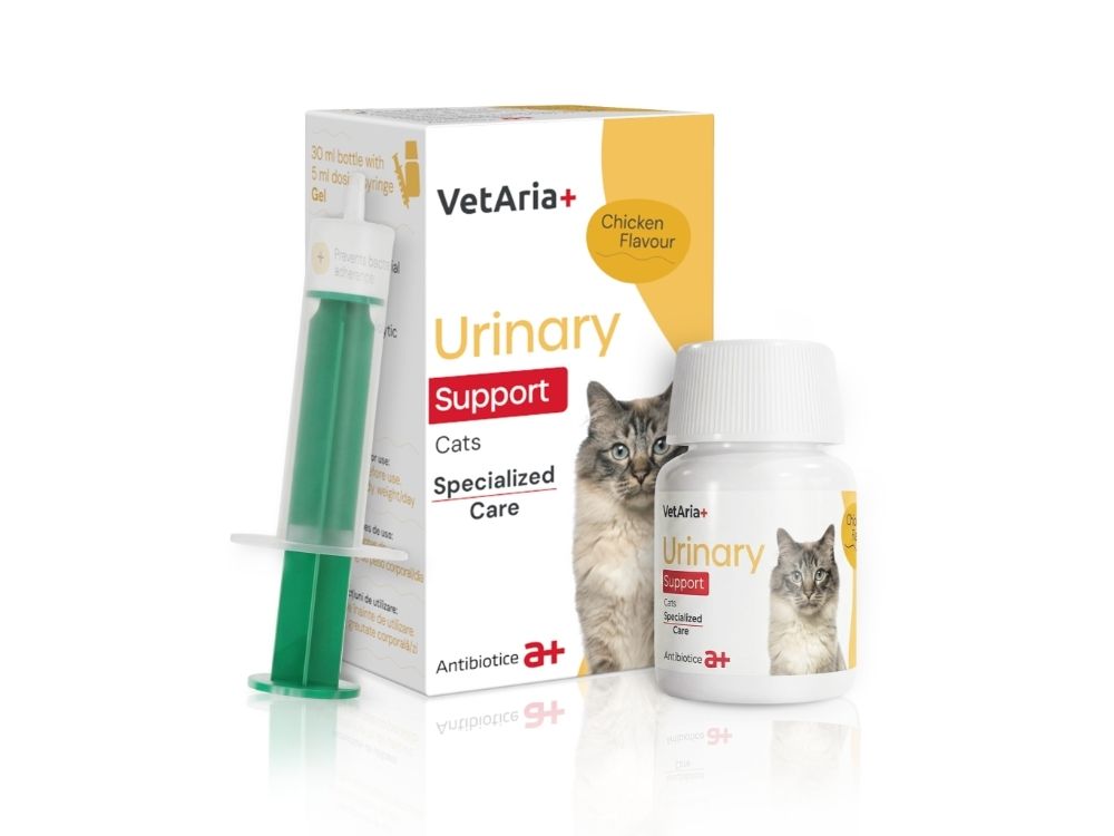 VetAria+ Urinar Pisici 30 ml
