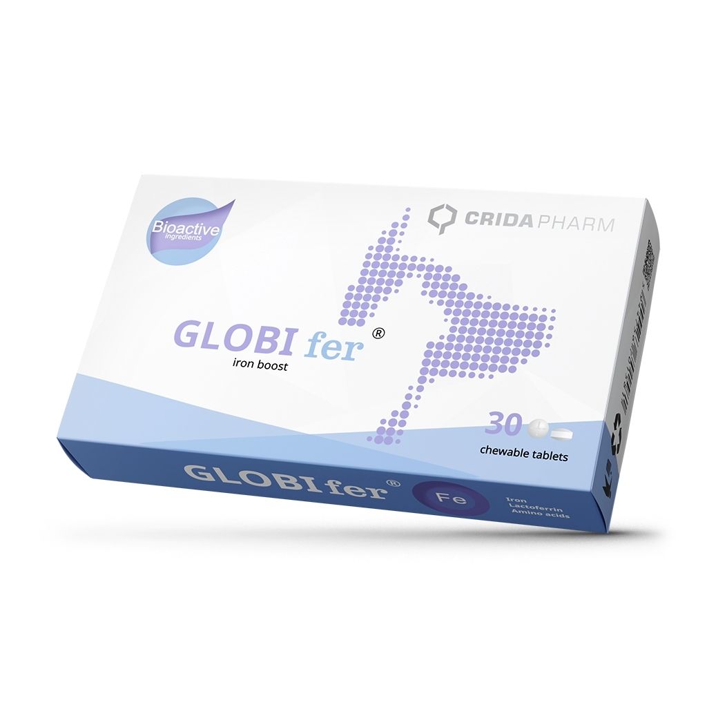 GLOBI fer, 30 comprimate